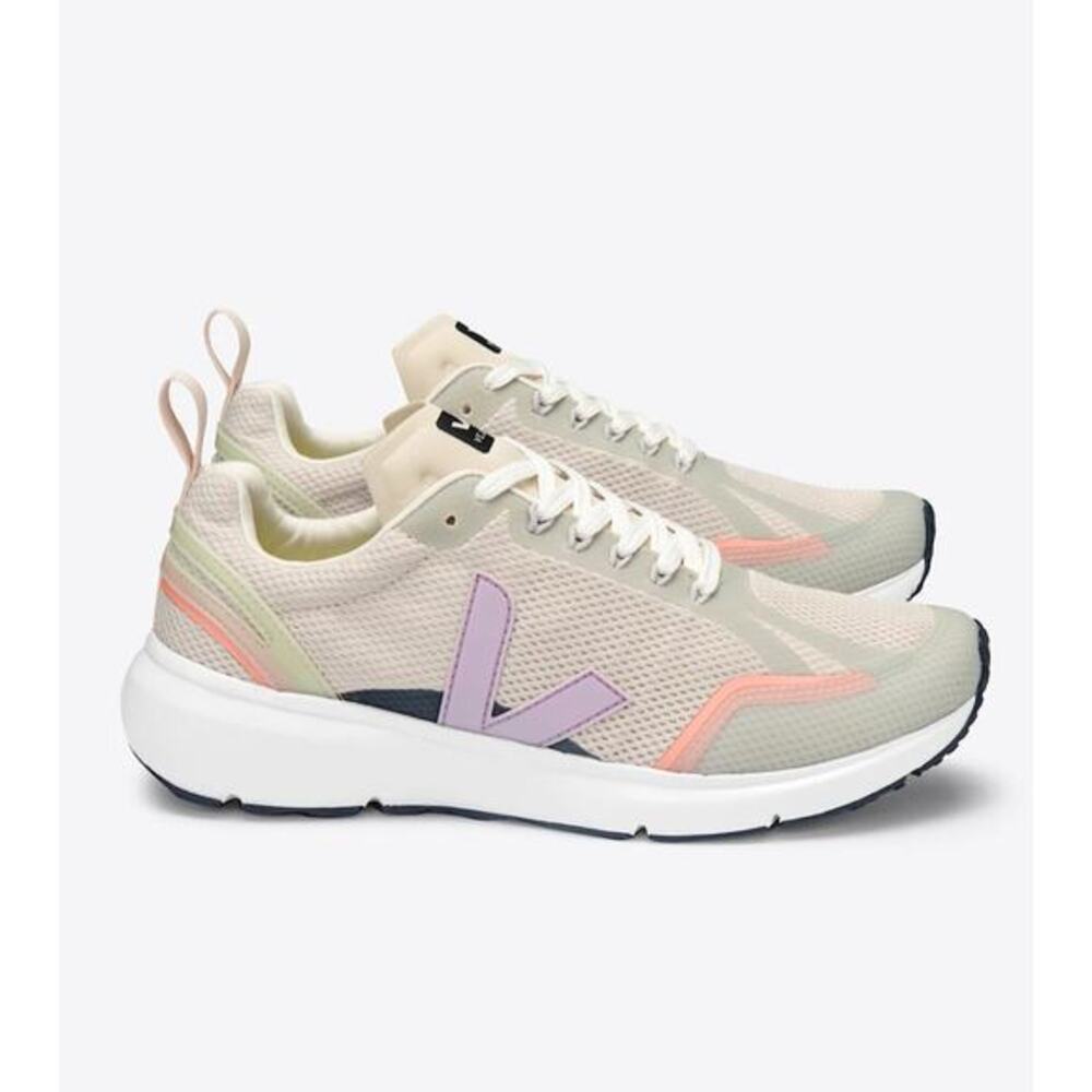 Veja Condor 2 Alveomesh Natural Parme Sneakers